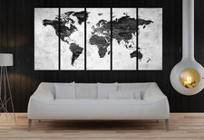 wall canvas map for sale  Collierville