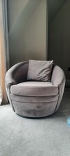 Dark grey velvet for sale  COVENTRY