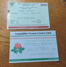 1997 england australia for sale 1997 england australia for sale  BURNLEY