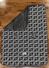 Cobertura marca assento de carro bebê menino preto e branco padrão e cinza quente em excelente estado usado comprar usado  Enviando para Brazil