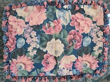 Pink blue floral for sale  Shipping to Ireland