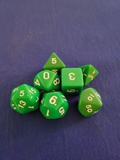 Piece polyhedral green for sale  Henderson