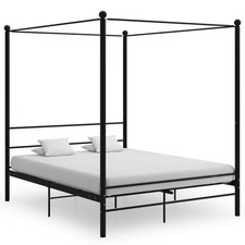 Letto baldacchino nero usato  Cerignola