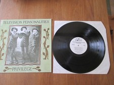 Television Personalities Privilege German LP Rough Trade RTD 121 EX comprar usado  Enviando para Brazil