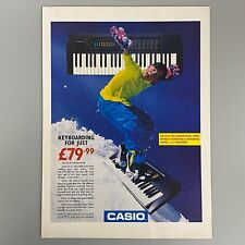 CASIO CTK-50 TECLADO INSTRUMENTO PIANO SINTETIZADOR DIXONS 1996 VINTAGE ANÚNCIO RETRÔ comprar usado  Enviando para Brazil