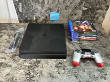 Trabajo Garantizado Sony PlayStation 4 Slim 1TB Negro con 5 Juegos segunda mano  Embacar hacia Argentina