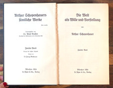 Arthur schopenhauers sämtlich gebraucht kaufen  Monheim