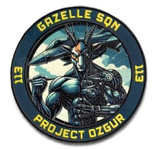PATCH F-16 113 FILO GAZELLE SQUADRON FORÇA AÉREA TURCA comprar usado  Enviando para Brazil