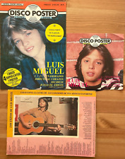 Luis Miguel DISCO POSTER *RARE COLLECTOR'S ITEM* 7" 45 record + booklet/poster, usado comprar usado  Enviando para Brazil