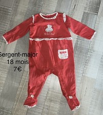 Babygros pyjama coton d'occasion  Baziège