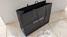 Chanel black 32cm for sale  STANMORE