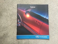 Ford explorer brochure for sale  WEYMOUTH