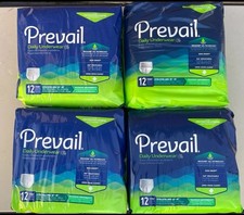 4 pacotes de roupa íntima descartável diária para adultos 48 ct Prevail XXL absorção máxima, usado comprar usado 4 pacotes de roupa íntima descartável diária para adultos 48 ct Prevail XXL absorção máxima, usado comprar usado  Enviando para Brazil