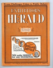 Exhibitors Herald Vol. 16 #6 VG- 3.5 1923 segunda mano  Embacar hacia Mexico