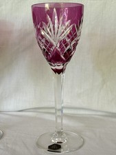 Verre pied cristal d'occasion  Bourg-en-Bresse