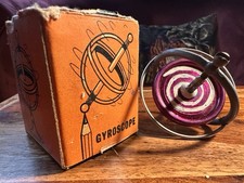 Vintage gyroscope toy for sale  BARNSTAPLE