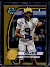 2024 Bowman Chrome U Rod Moore refrator de ouro 1º #16/50 comprar usado  Enviando para Brazil