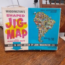 Vintage waddingtons jigmap for sale  YORK