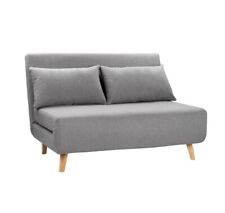 Grey folding sofa for sale  WATFORD