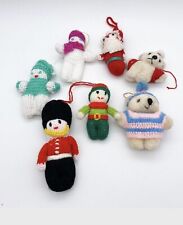Vintage knitted christmas for sale  ROCHESTER