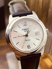 RELÓGIO DE QUARTZO FEMININO 28mm TISSOT PR50 AÇO INOXIDÁVEL (J376/476K) - Nova bateria #8411 comprar usado  Enviando para Brazil