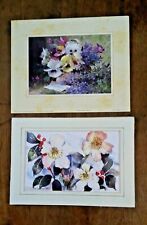 Pair flower pictures for sale  Marine City