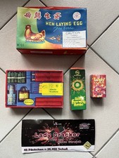 Feuerwerk silvester leerkarton gebraucht kaufen  Bremen