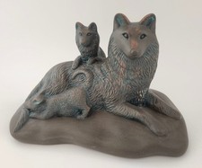 Frankoma wolf family for sale  Phoenix