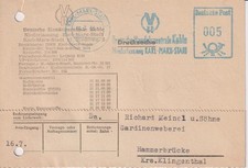 Ddr brief freistempel gebraucht kaufen  Eilenburg