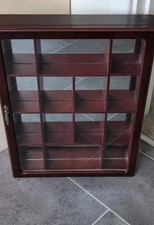 Mahogany curio collectors for sale  PONTYCLUN