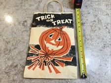 Bolsa vintage para truques ou guloseimas de Halloween, usado comprar usado  Enviando para Brazil