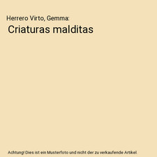 Criaturas malditas herrero gebraucht kaufen  Trebbin