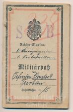 142571 militärpaß seebataill gebraucht kaufen  Seevetal