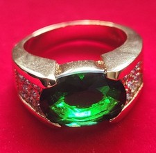 Bague 10k jaune d'occasion  Le Mans