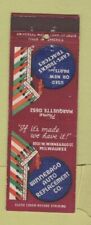 Matchbook cover winnebago for sale  USA