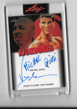 2025 Leaf Kickboxer Jean-Claude Van Damme Michel Qissi DUAL AUTOMÁTICO NO CARTÃO, usado comprar usado 2025 Leaf Kickboxer Jean-Claude Van Damme Michel Qissi DUAL AUTOMÁTICO NO CARTÃO, usado comprar usado  Enviando para Brazil