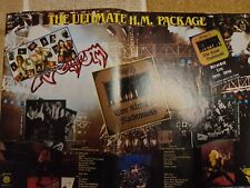 Vintage A3 VENOM EINE KLEINE NACHTMUSIK RELEASE VINYL LP POSTER Nuclear Assault  comprar usado  Enviando para Brazil