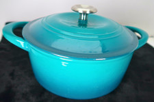 Forno holandês esmaltado Tramontina 4 qt pronto para indução seguro comprar usado  Enviando para Brazil