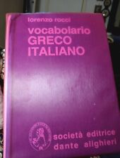 Rocci vocabolario greco usato  Italia