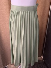 Green pleated skirt for sale  COVENTRY