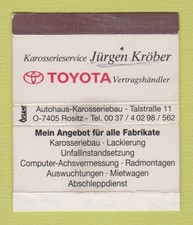 Matchbox jurgen krober usato  Spedire a Italy