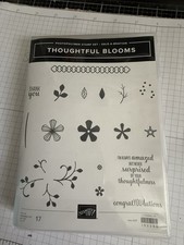 Stampin thoughtful blooms for sale  BILSTON