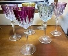 Verres vin cristallin d'occasion  Camarès