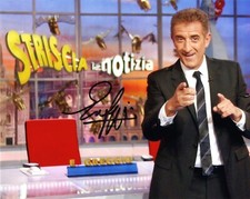 Ezio greggio autografata usato  Montesilvano