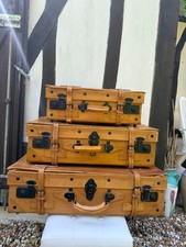 Set valises rétro d'occasion  Broglie