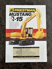 Priestman mustang digger for sale  DRIFFIELD
