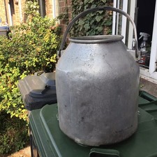 Vintage aluminium milk for sale  CAMBRIDGE
