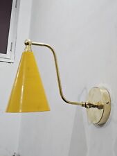 Luminária de parede cor moderna (revestida em pó) estilo meados do século latão manual comprar usado  Enviando para Brazil