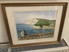 Original framed watercolour for sale  SOUTHSEA
