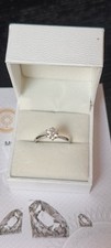 Anello con diamante usato  Roma